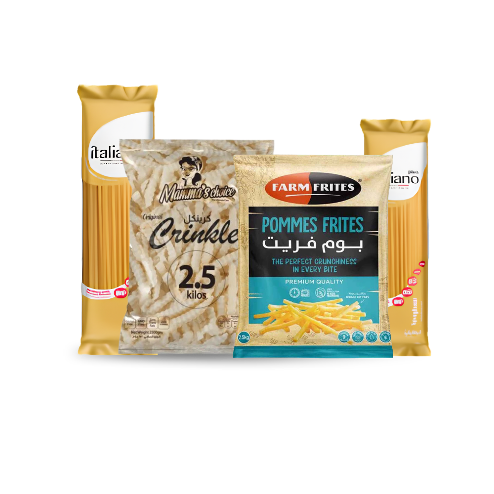 البطاطس والمكرونات